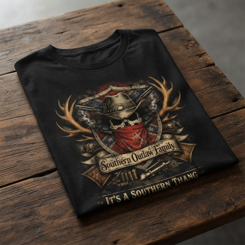 Southern Outlaw Family | Southern Family T-Shirt