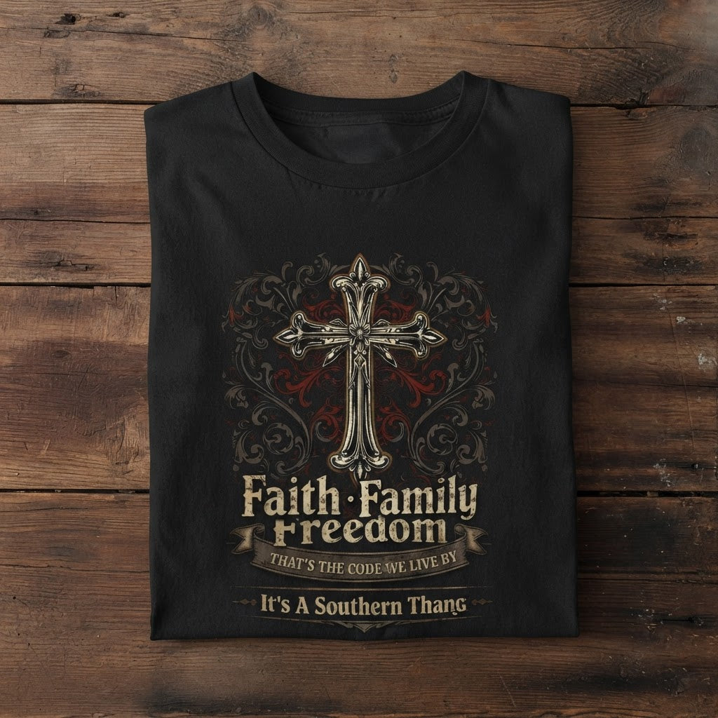 Faith, Family & Freedom | Southern T-Shirt