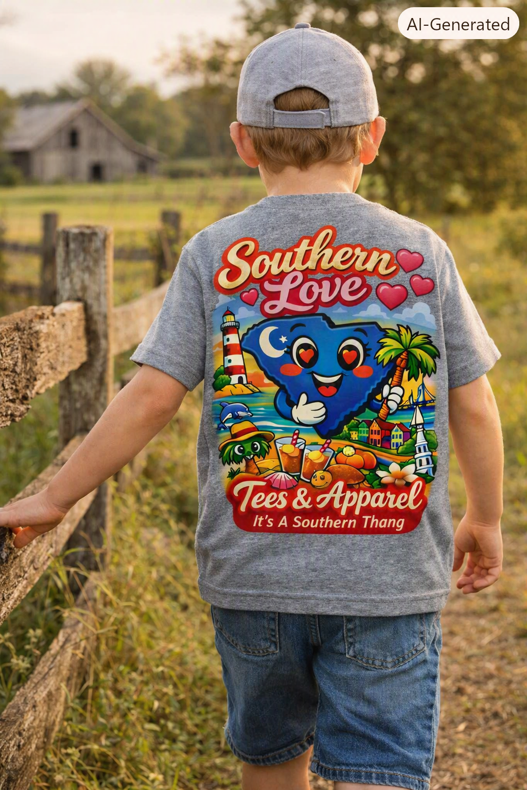 Fun Southern Shirt - Southern Love Tees & Apparel - Southern pride apparel, hand-pressed DTF shirt