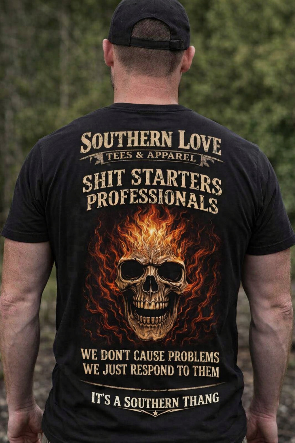 Shit Starters Professionals T-shirt - Southern Love Tees & Apparel - Southern pride apparel, hand-pressed DTF shirt