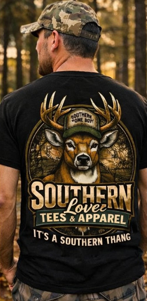 Southern Love Deer shirt - Southern Love Tees & Apparel - Southern pride apparel, hand-pressed DTF shirt