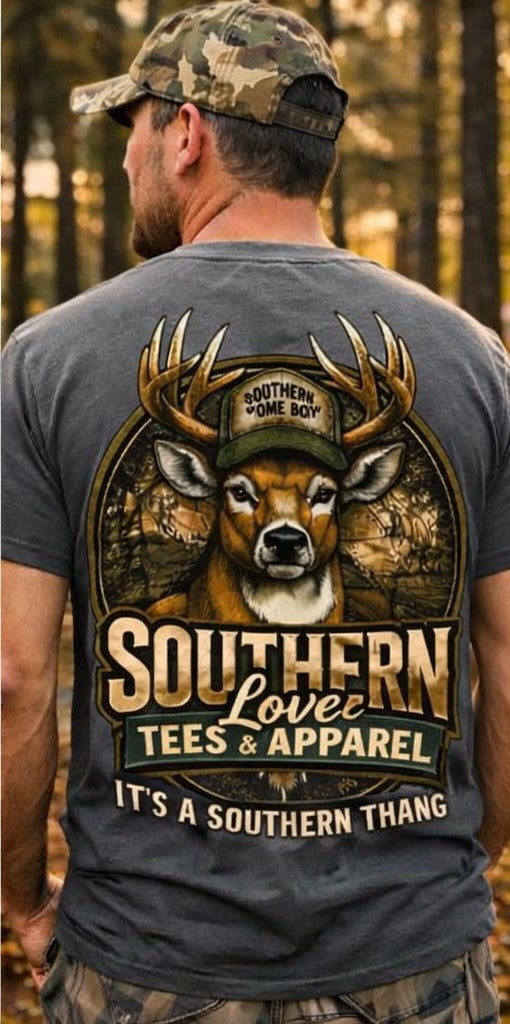 Southern Love Deer shirt - Southern Love Tees & Apparel - Southern pride apparel, hand-pressed DTF shirt