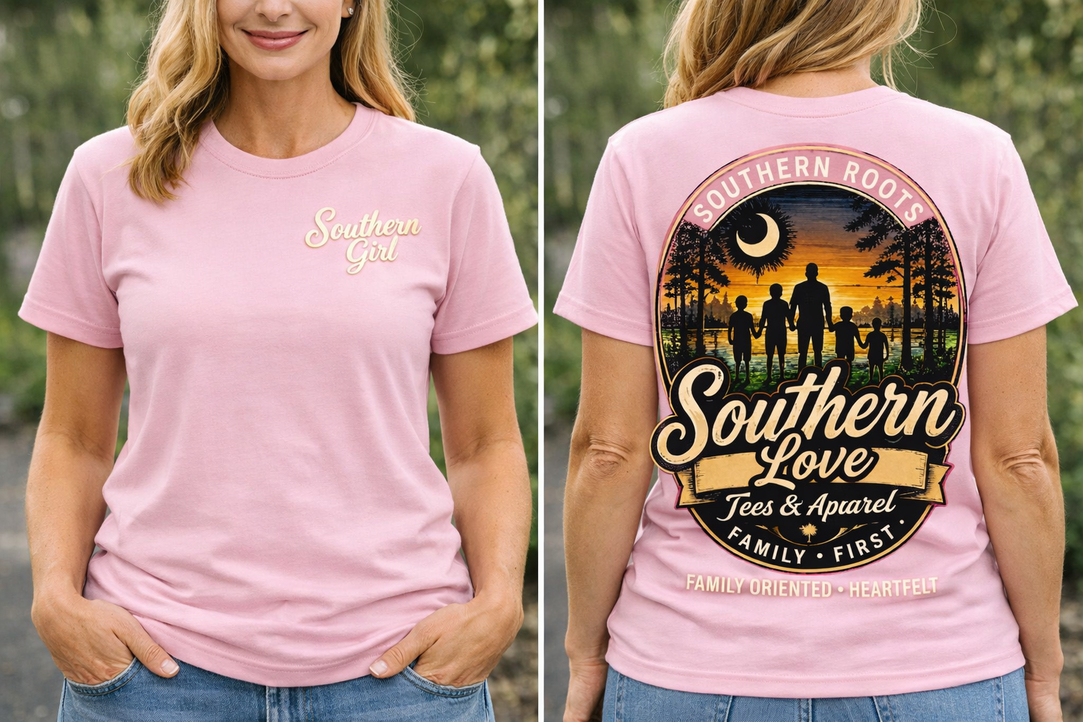 Southern Roots - Southern Love Tees & Apparel - Southern pride apparel, hand-pressed DTF shirt