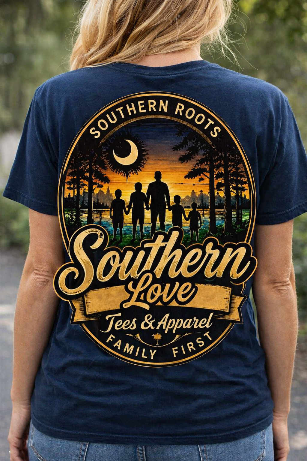 Southern Roots - Southern Love Tees & Apparel - Southern pride apparel, hand-pressed DTF shirt