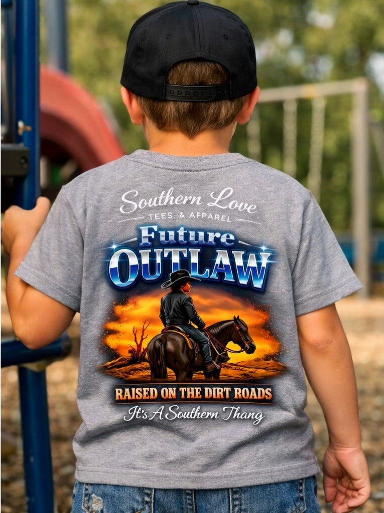 Lill Hellrazors, Raised On The Dirt Roads - Southern Love Tees & Apparel - Southern pride apparel, hand-pressed DTF shirt