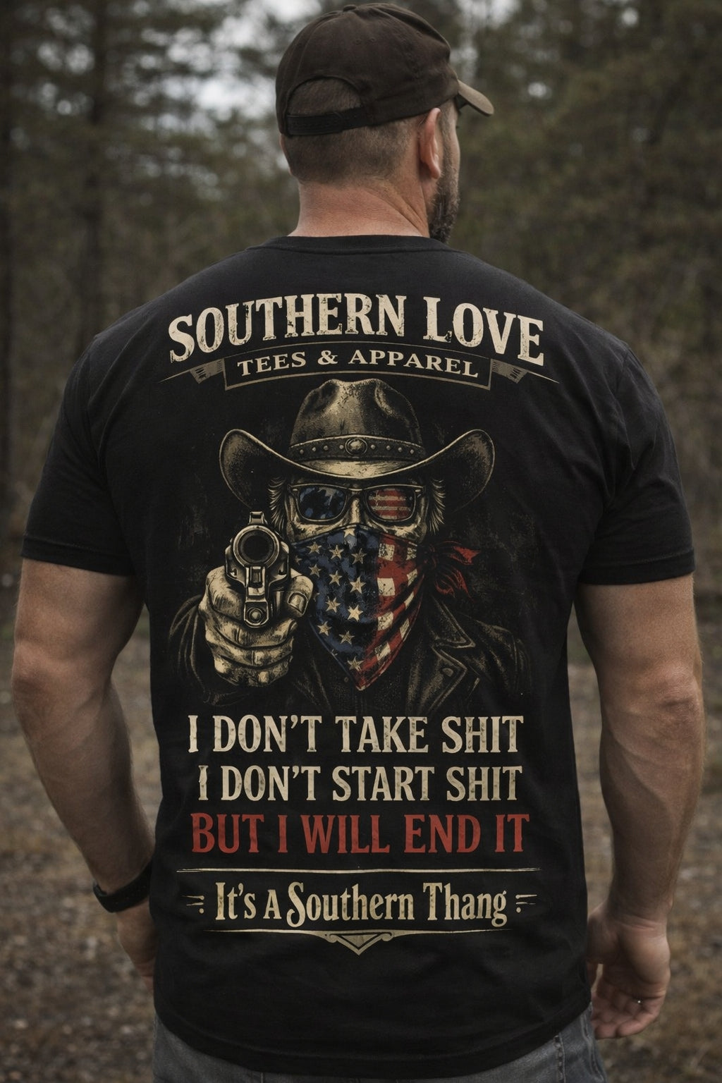 I Don't Take Shit T-shirt - Southern Love Tees & Apparel - Southern pride apparel, hand-pressed DTF shirt