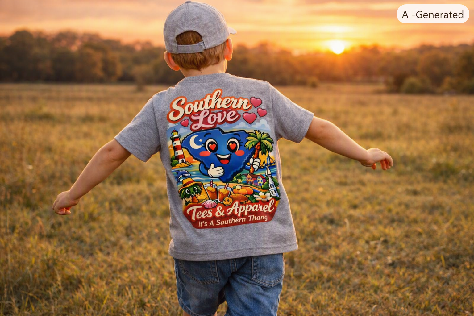 Fun Southern Shirt - Southern Love Tees & Apparel - Southern pride apparel, hand-pressed DTF shirt