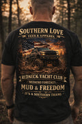 Mud & Freedom T-shirt - Southern Love Tees & Apparel - Southern pride apparel, hand-pressed DTF shirt